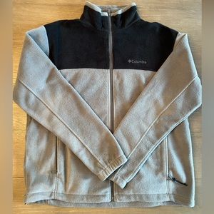 Men’s Columbia zip up fleece XL